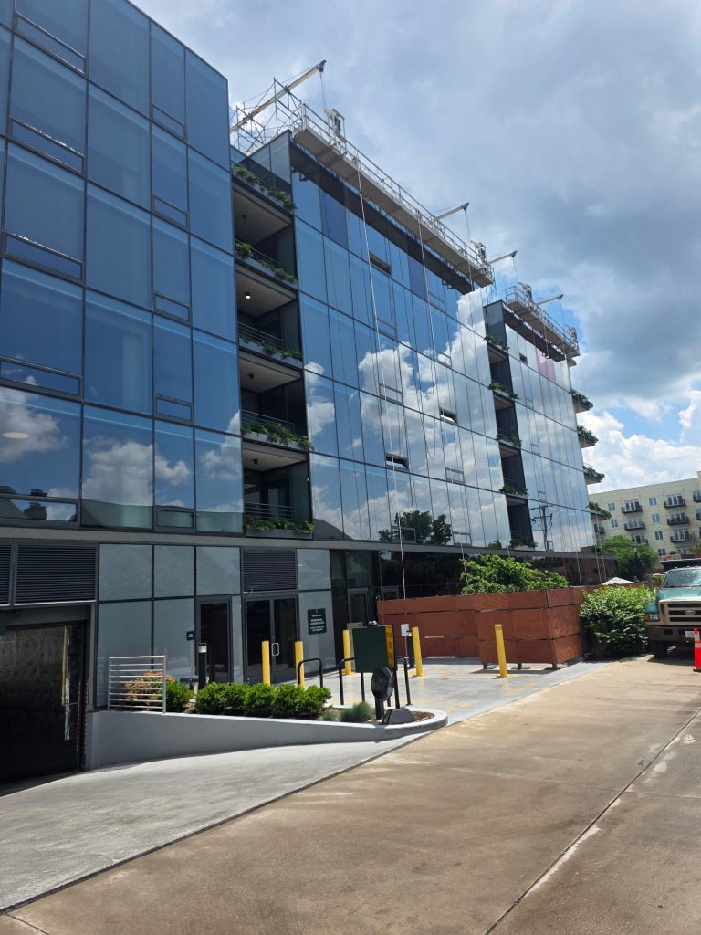 Glass Building With Reflective Windows